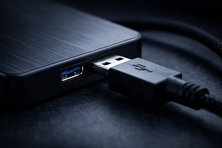 External hard drive data recovery for USB and portable storage