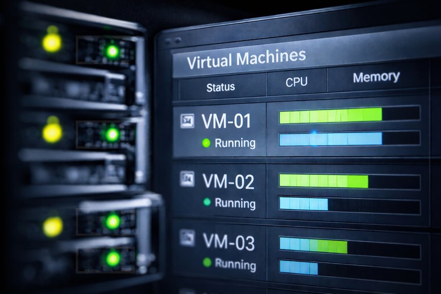 Virtual machine data recovery for VMware and Hyper-V environments